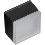 Apulia S (black) LED 10W 800lm 3000K IP54 METAL ACRYL AZ4336 AZZARDO