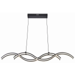 Aruba - lampa wisząca LED czarny mat 341801-30 REALITY
