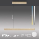 Lampa wisząca Pure E-motion Matowy Mosiądz 2570-60 Paul Neuhaus - zdjęcie dodatkowe 1