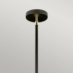 Lampa wisząca Balance – 1 źródło światła – Czarna / Polerowany nikiel BALANCE-P-BKPN Elstead Lighting