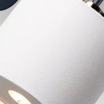 Kinkiet Balance – 1 źródło światła – Czarny / Polerowany nikiel BALANCE1-BKPN Elstead Lighting
