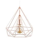 Lampa wisząca BASKET miedź śr. 37cm 60361 ALFA