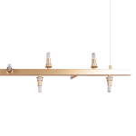 BAZA BUBBLES LAMPBODY LINE 10 AZ5868 złoty AZZARDO