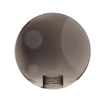 Klosz 12cm dymiony chrom BUBBLES GLASS SHADE D12 SMOKY AZ5956 AZZARDO