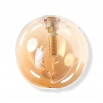 Klosz 15cm bursztynowy BUBBLES GLASS SHADE D15 AMBER AZ6452 AZZARDO