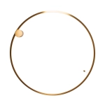 Plafon Queen 80cm Brushed Gold 20W 3000K C0240 MaxLight
