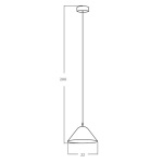 Lampa wisząca CAPRI C AZ5652 AZZARDO