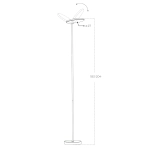 Lampa podłogowa CARPA AZ6307 LED 33W 3000K AZZARDO