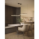 Lampa Wisząca Cayenne 80cm Brushed Black P0662D MaxLight