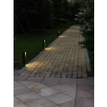Lampa stojąca COMBO Bollard light zewnętrzna Ø 9 cm LED 1x7W 3000K IP54 czarny 27874/25/30Lucide - zdjęcie dodatkowe 2