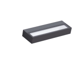 lafabryka.pl Casola (dark grey) AZ4356 LED 12W 950lm 3000K IP54 METAL ACRYL AZZARDO