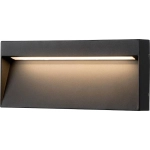 Casoria Slim (dark grey) AZ4368 LED 6W 450lm 3000K IP54 METAL ACRYL AZZARDO