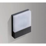 Civita (dark grey) AZ4361 LED 12W 800lm 3000K IP54 METAL ACRYL AZZARDO