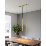 Lampa wisząca Collet 3xG9 złota 62287 ALFA
