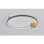 Plafon Condida LED złoty/czarny mat 641101-32 REALITY