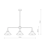 Lampa wisząca CRAFT III 9150 Nowodvorski - zdjęcie dodatkowe 2