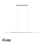 Lampa wisząca Pure Surface Szary 2301-15 Paul Neuhaus - zdjęcie dodatkowe 3