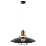 Lampa wisząca DOMINO GRAFITOWA 1xE27 61251 ALFA