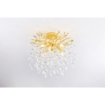 CINDY MX4115-6B-EGN-II LAMPA Sufitowa ZŁOTA/GOLD ZUMA LINE