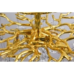CINDY MX4115-6B-EGN-II LAMPA Sufitowa ZŁOTA/GOLD ZUMA LINE
