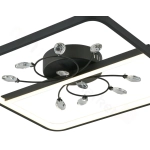 Dacota - plafon LED czarny mat 24W 4000K 1920lm 639301-30 REALITY