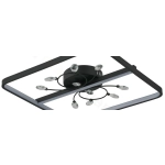 Dacota - plafon LED czarny mat 24W 4000K 1920lm 639301-30 REALITY