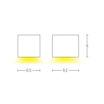 E121 OUTDOOR SCONCE 1xGU10 15W MAX/Bulb IP54 Zambelis Lights