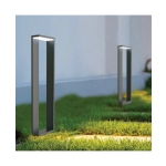 E208 OUTDOOR PILLAR LED 9W GRAPHITE IP54 Zambelis Lights