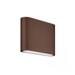 E238-27 OUTDOOR SCONCE LED 2X3W 2700K ALUMINUM BROWN IP65 Zambelis Lights