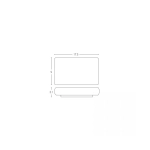 E239-W OUTDOOR SCONCE 2X6W 3000K ALUMINIUM WHITE IP65 Zambelis Lights