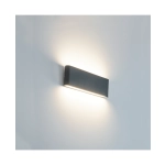 E240 OUTDOOR SCONCE 2X10W 3000K ALUMINUM GRAPHITE IP65 Zambelis Lights