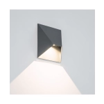 E243 OUTDOOR SCONCE 7W ALUMINIUM GRAPHITE IP54 Zambelis Lights