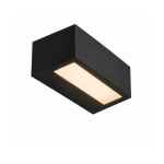 E262-27 OUTDOOR WALL LIGHT LED 2X13.5W 2700K-3000K ALUMINIUM SANDY BLACK IP65 Zambelis Lights