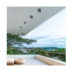 E269 CEILING LAMP ALUMINIUM 1XGU10 GRAPHITE IP65 Zambelis Lights