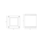 E269 CEILING LAMP ALUMINIUM 1XGU10 GRAPHITE IP65 Zambelis Lights
