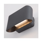 E274 OUTDOOR WALL LIGHT LED 11W 3000K ALUMINIUM GRAPHITE IP54 Zambelis Lights