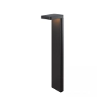 E297-27 OUTDOOR BOLLARD LED 9W 2700K ALUMINIUM SANDY BLACK Zambelis Lights