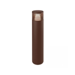 E345-27 OUTDOOR BOLLARD LED 10W 2700K ALUMINIUM BROWN Zambelis Lights