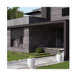 E353 OUTDOOR SCONCE LIGHT LED 13W 3000K ALUMINIUM GRAPHITE IP65 Zambelis Lights