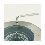 E361 OUTDOOR RECESSED LIGHT LED 15W 3000K STAINLESS STEEL IP66 Zambelis Lights