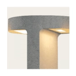 E384 OUTDOOR FLOOR LIGHT LED 2X8W 3000K CONCRETE IP65 Zambelis Lights