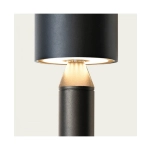 E408 OUTDOOR FLOOR LED LIGHT 8W 3000K SANDY BLACK IP65 Zambelis Lights