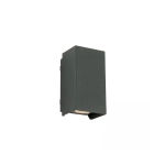 E412 OUTDOOR WALL LED UP-DOWN LIGHT 2*3W 3000K GRAPHITE ALUMINIUM IP65 Zambelis Lights