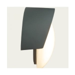 E414 OUTDOOR WALL LED LIGHT 10W 3000K GRAPHITE ALUMINIUM IP54 Zambelis Lights
