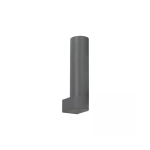 E415 OUTDOOR WALL LED LIGHT 5W 3000K GRAPHITE ALUMINIUM IP65 Zambelis Lights