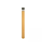 E424 OUTDOOR BOLLARD LED LIGHT 8W 3000K GRAPHITE- WOOD IP65 Zambelis Lights