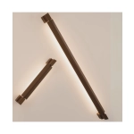 E432 OUTDOOR WALL LED 350° ROTATABLE LIGHT 36W 3000K BROWN ALUMINIUM IP54 Zambelis Lights