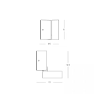E435 OUTDOOR WALL LED LIGHT 6W 3000K MOVABLE SANDY BLACK ALUMINIUM IP65 Zambelis Lights
