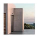 E436 OUTDOOR WALL LED LIGHT 7W 3000K BLACK ALUMINIUM IP65 Zambelis Lights