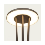 E445 OUTDOOR LAMP POST LED LIGHT 15.5W 3000K GRAPHITE ALUMINIUM IP65 Zambelis Lights
